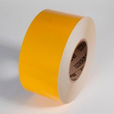 TOP TAPE AND LABEL Reflective Marking Tape, Yellow, 4"W x 150'L Roll, RST554 RST554